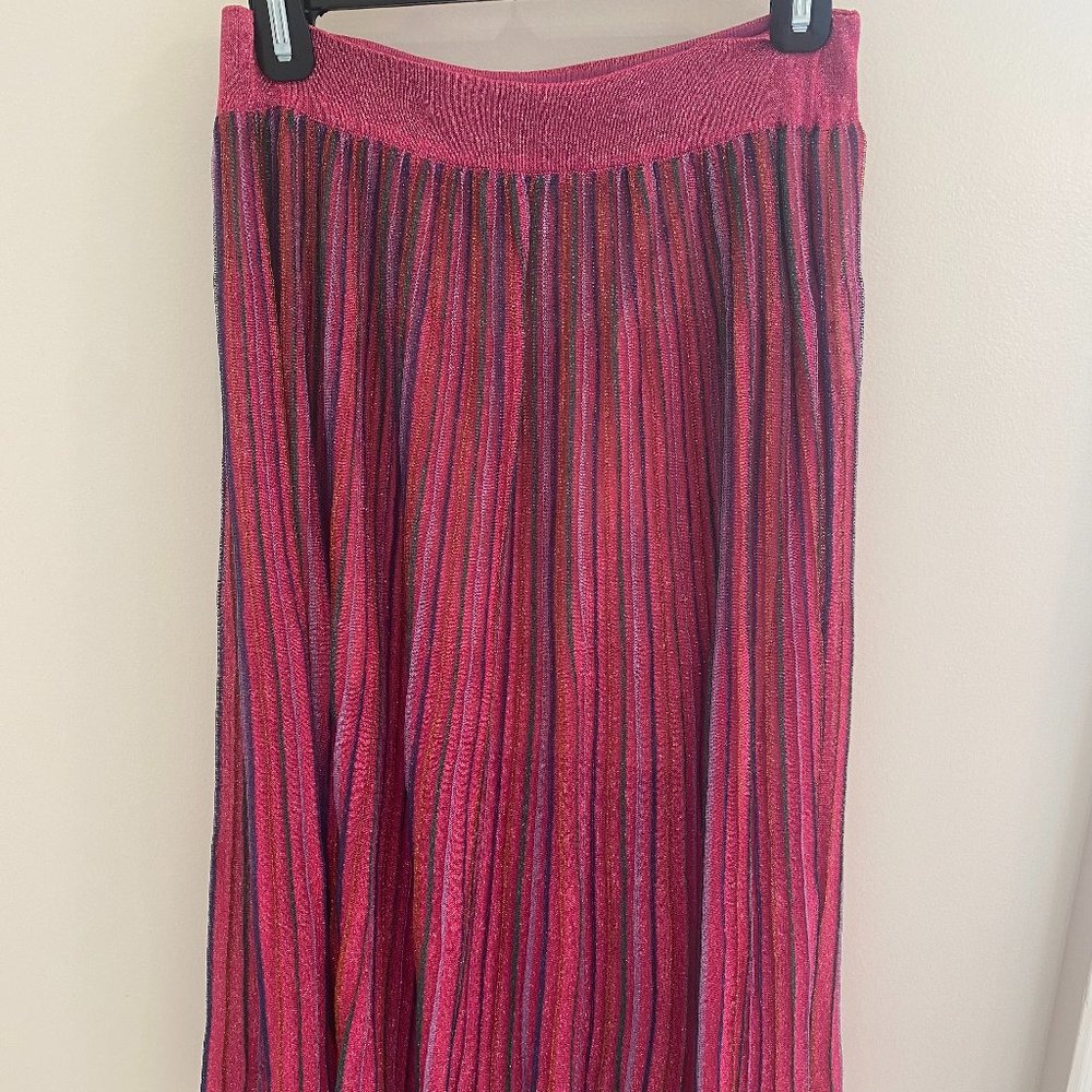 Happy Sheep Stripe Sparkle Skirt
